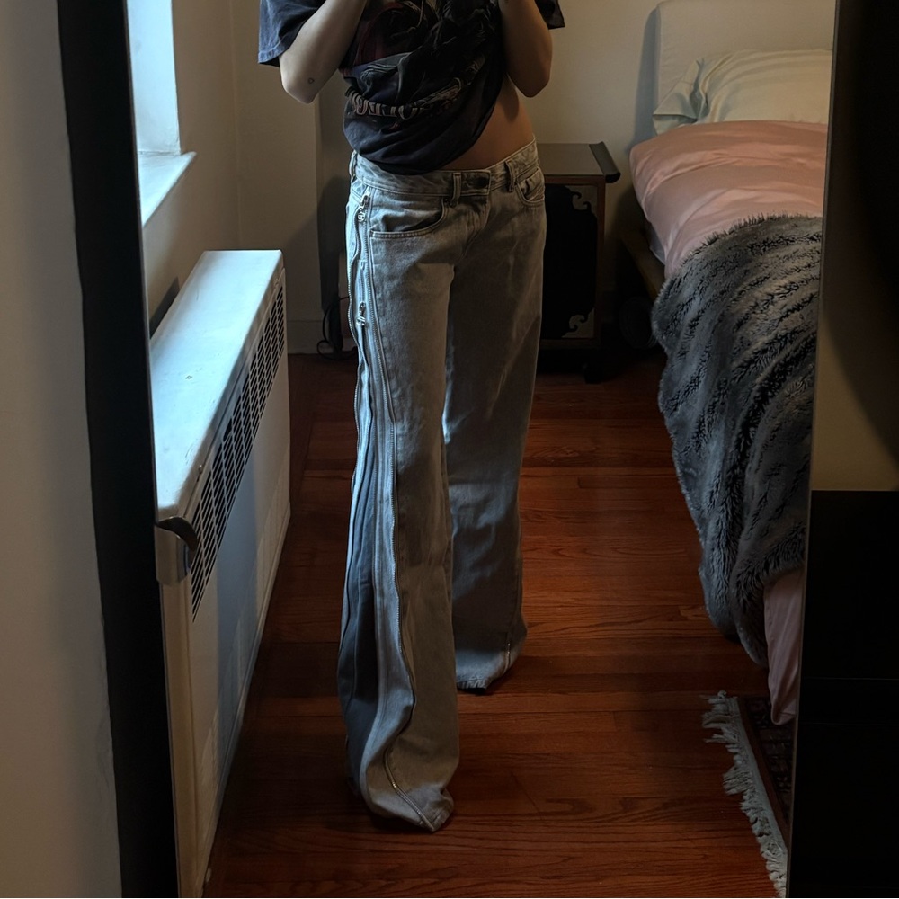 Diesel Gray Flare Women's Jeans